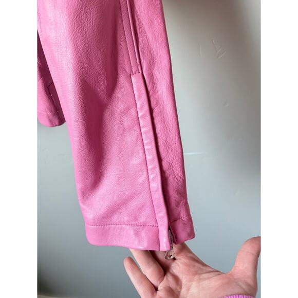 Vintage Wilsons Leather Maxima Pink Leather Jacket- Size XL - Picture 6 of 15